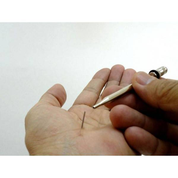 inyector agujas manopuntura y acupuntura