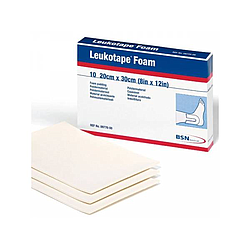 Caja 10 láminas foam leukotape (lámina 20 x 30)