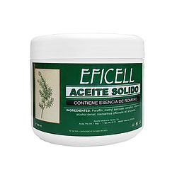 Aceite De Romero Sólido para Masajes 500 Gr EFICELL