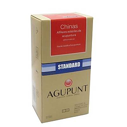 A1033-Aguja AGP STANDAR (mango cobre envase papel individual) 0.25x40 (200 Unid.)