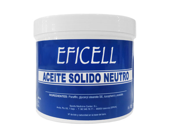 Aceite Sólido Neutro 500ML EFICELL