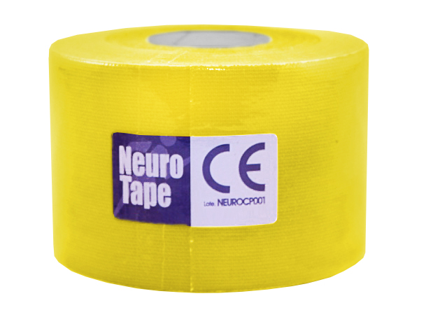 Neurotape 5Cm X 6M - Color AMARILLO Vendaje Neuromuscular  