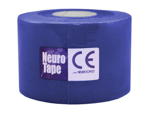 Pack 6 uds Neurotape 5Cm X 6M - Color AZUL MARINO Vendaje Neuromuscular 