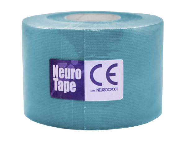 Pack 6 uds Neurotape 5cm. x 6 METROS  - Color AZUL Vendaje Neuromuscular