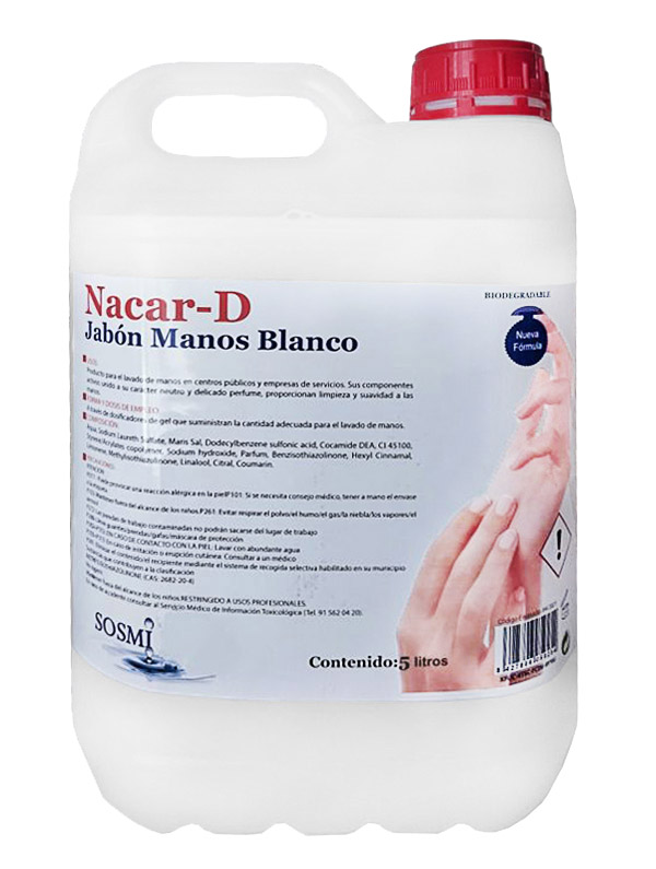 Jabón de manos dermo 5L